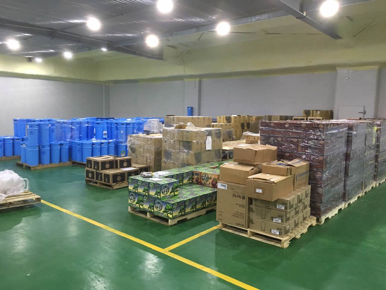 -18摄氏度低温冷冻库库内完工图