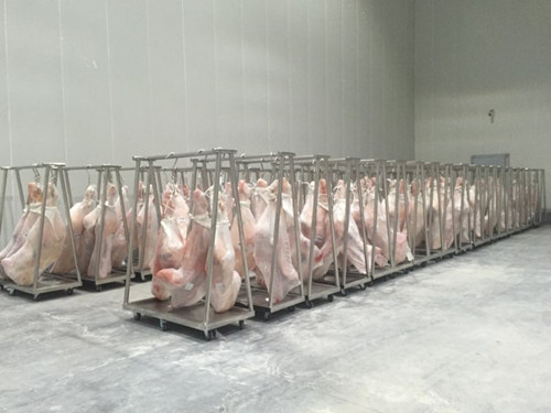 400平x3米食品食品冷冻库造价，低温食品冷库设计